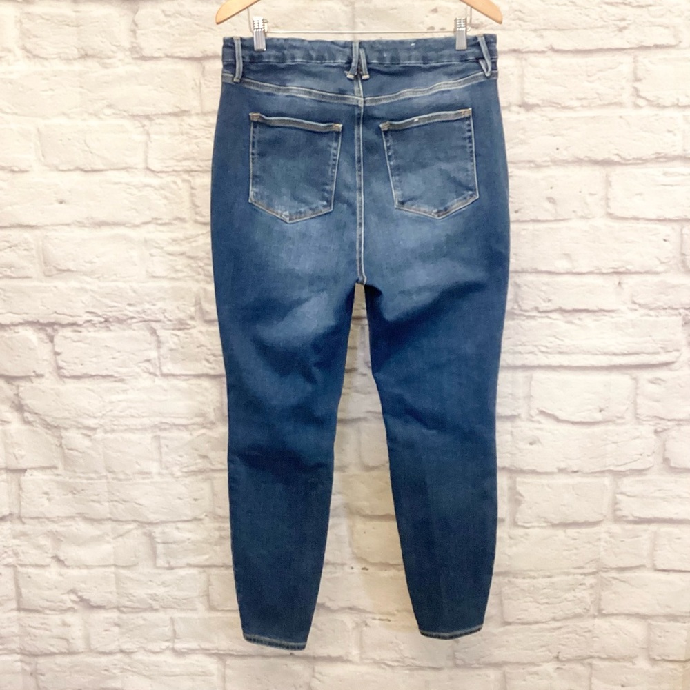 Good American 16 Good Waist Women’s Skinny Jeans High Rise GW014T - Picture 4 of 9